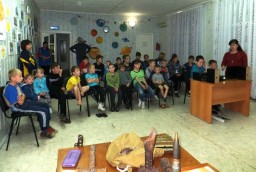 Уроки Мужества в Катайском детском доме и Реабилитационном центре