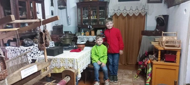 Экскурсия - знакомство с Катайским музеем для ребят из г.Каменск - Уральского